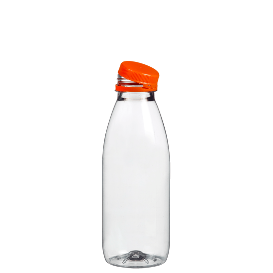 Bouteille plastique avec bouchon 500 ml