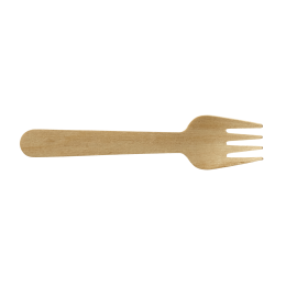 Mini fourchette bois 95 mm (par 100)