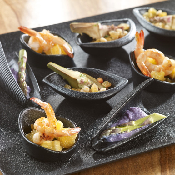 Ciotolina Pasta Castellane ceramica nera 95x45x50 mm