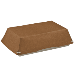 Couvercle pour assiette Quartz carton 160x100 mm