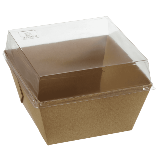 Vaschetta Quartz alta di carta laminata + coperchio 1.500 ml