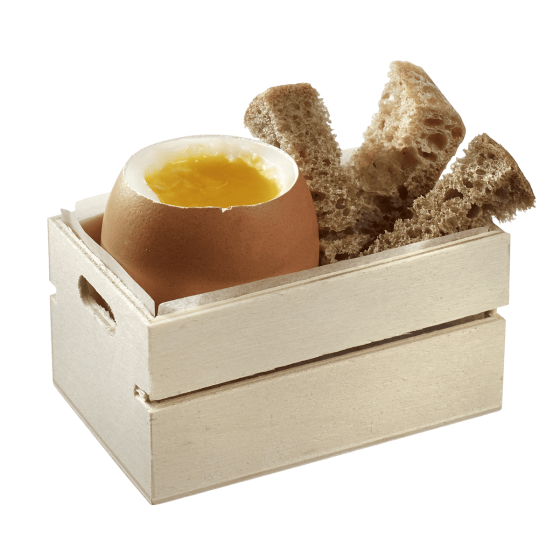 Mini-Cassetta di legno 80x50x40 mm