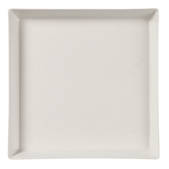 Piatto Quartz in polpa di canna da 160 x 160 mm