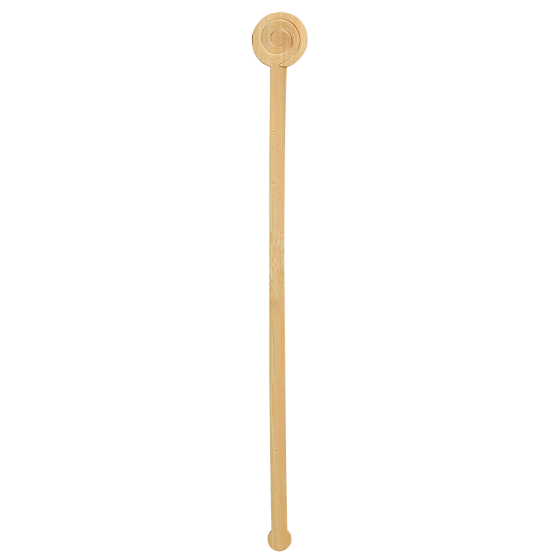 Bar spoon in bambù Spirale da 200 mm