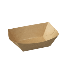 Barquette évasée Ecokraft 170x125x50 mm
