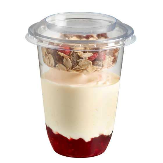 Barattolo da pasticceria trasparente da 230 ml