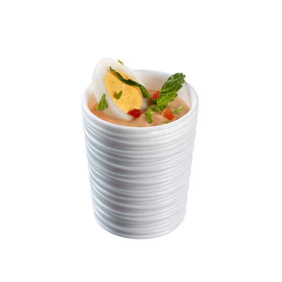 Ciotolina Pasta Spaghetti PP bianca 63 ml
