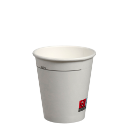 Bicchiere bianco 350 ml graduato da 250 ml