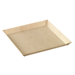 Piatto Quartz in legno laminato da 160 x 160 mm
