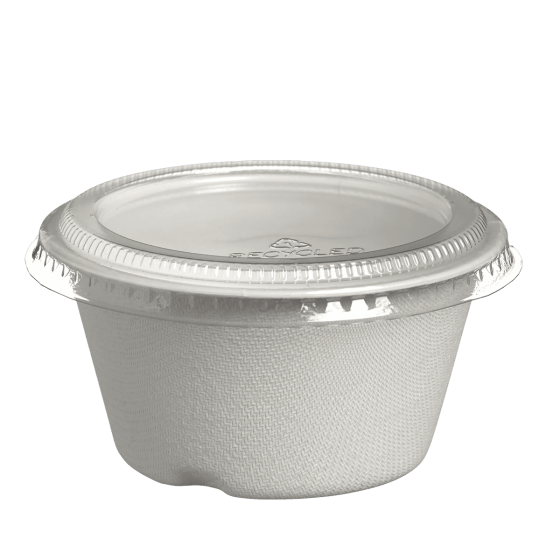 Coperchio alto per Bordega in RPET da 180 ml e 240 ml Coperchio alto per Bordega in RPET da 180 ml e 240 ml