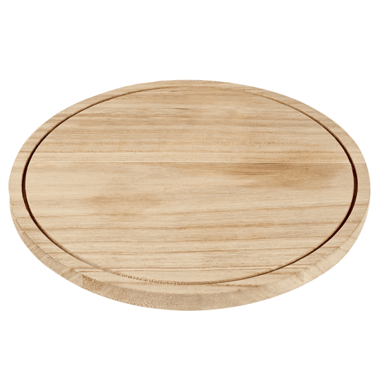 Vassoio in legno Ø 280 mm per Campana Vassoio in legno Ø 280 mm per Campana