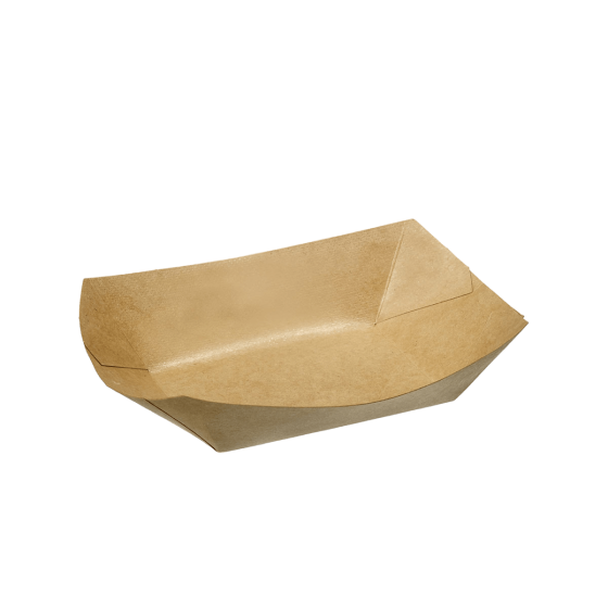 Barquette évasée Ecokraft 145x100x50 mm Barquette évasée Ecokraft 145x100x50 mm