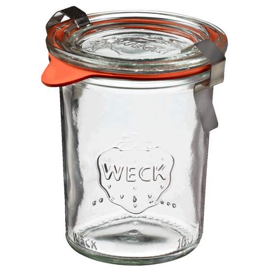 Barattolo Weck con coperchio e guarnizione da 160 ml Barattolo Weck con coperchio e guarnizione da 160 ml