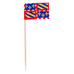 Pique drapeau Bourgogne