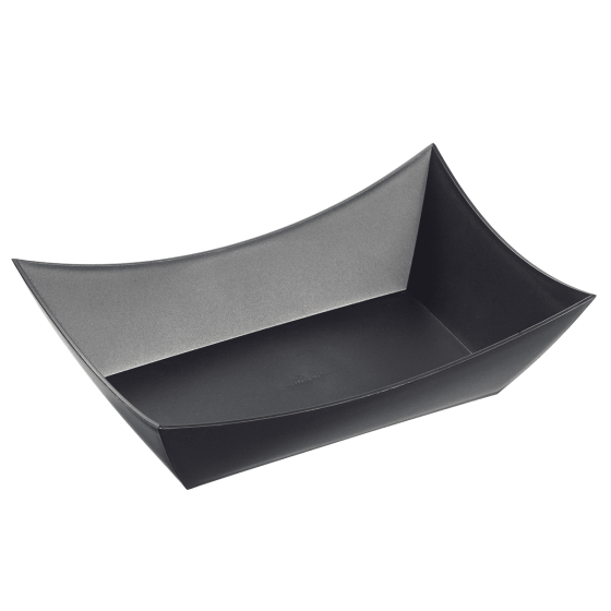 Vaschetta Snacking LOOP in PP nero 700 ml Vaschetta Snacking LOOP in PP nero 700 ml