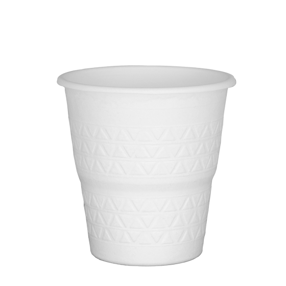 Gobelet pulpe de canne décor aztèque 235 ml Gobelet pulpe de canne décor aztèque 235 ml