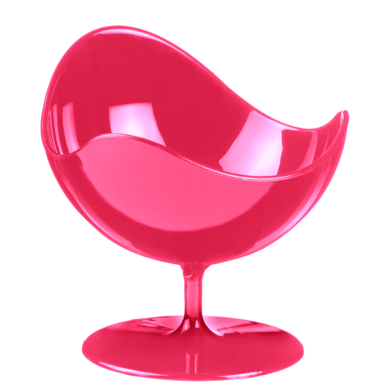 Vasetto Ball Chair fucsia PS 50 ml - 5 pacchi da 2 Vasetto Ball Chair fucsia PS 50 ml - 5 pacchi da 2