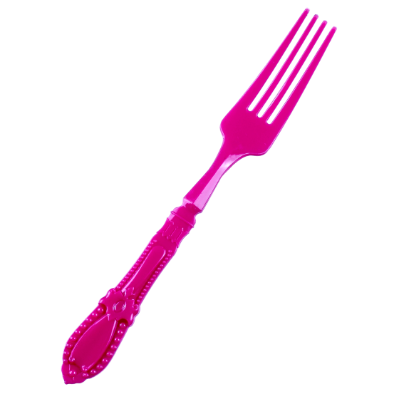 Mini forchetta Baroque viola PS - 12 pacchi da 25 Mini forchetta Baroque viola PS - 12 pacchi da 25