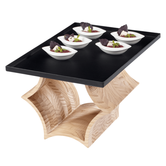 L'Étoilé supports en bois pour plateaux - Set de 3 pièces L'Étoilé supports en bois pour plateaux - Set de 3 pièces