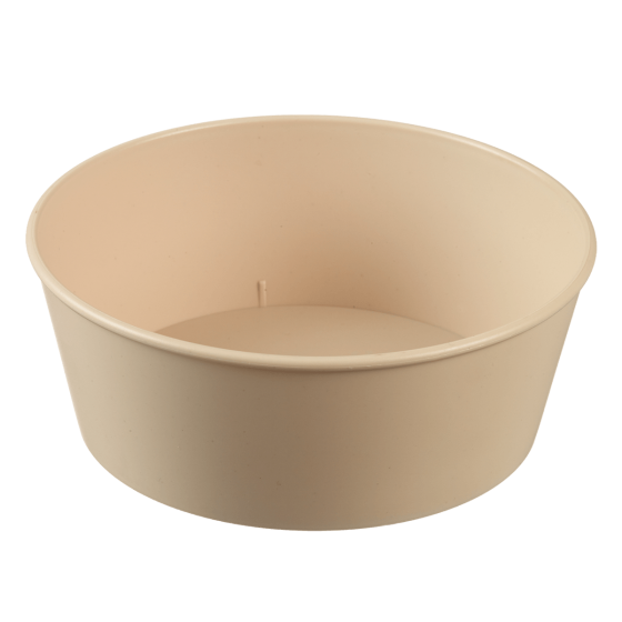 Insalatiera LOOP + coperchio in PP beige chiaro 1.300 ml Insalatiera LOOP + coperchio in PP beige chiaro 1.300 ml