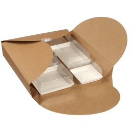 Kit plateau-repas Rosace vaisselle Quartz blanche + couv