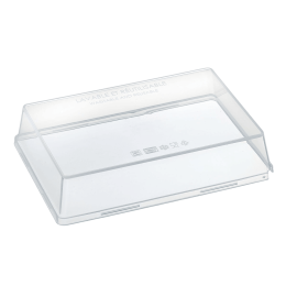 Couvercle PP pour assiette Quartz PP 185x130 mm