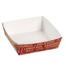 Barquette salade City carton avec lamination 900 ml