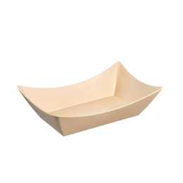 Vaschetta Snacking LOOP in PP beige chiaro 500 ml