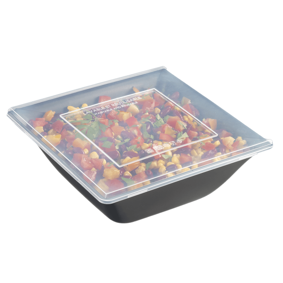 Coperchio per insalatiera Fluid' PP da 2.500 ml