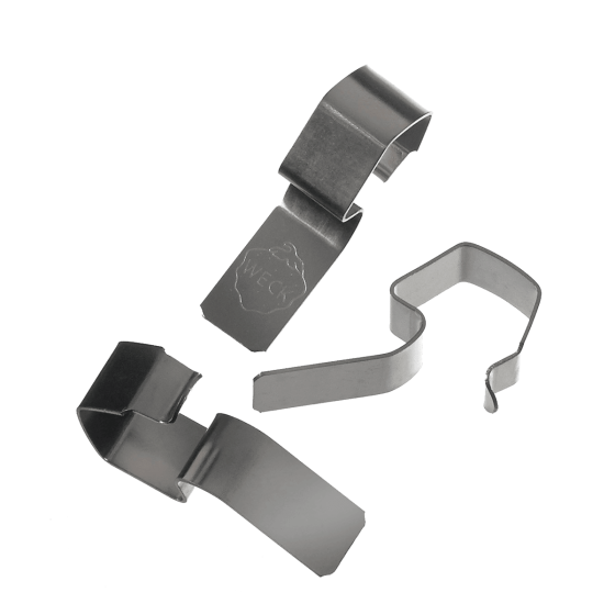 Clip pour fermeture pot weck verre