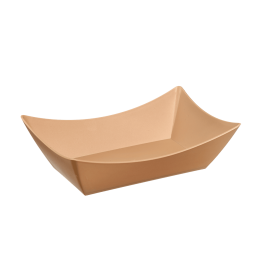 Vaschetta Snacking LOOP in PP beige scuro 700 ml