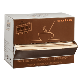 Bar spoon in legno in scatola dispenser da 140 mm