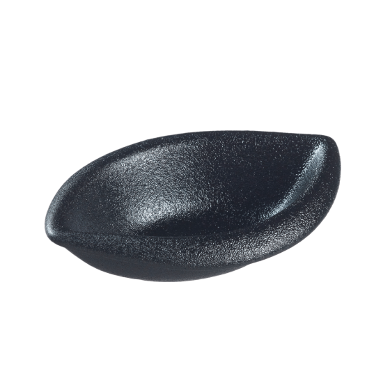 Ciotolina Pasta Conchiglie ceramica nera 33 ml