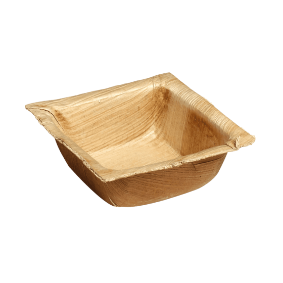 Vaschetta quadrata Areca da 70 x 70 mm