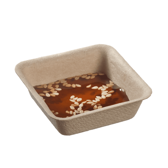 Contenitore quadrato per stuzzichinida 50x50x15mm
