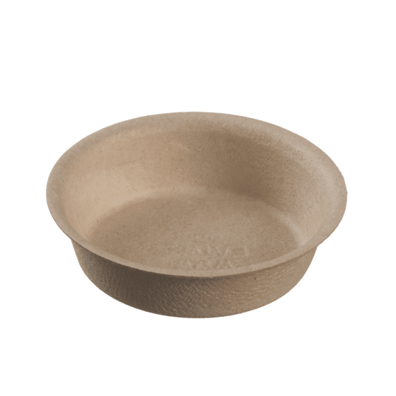 Contenitore tondo per stuzzichini in polpa di bambù Ø 56 mm