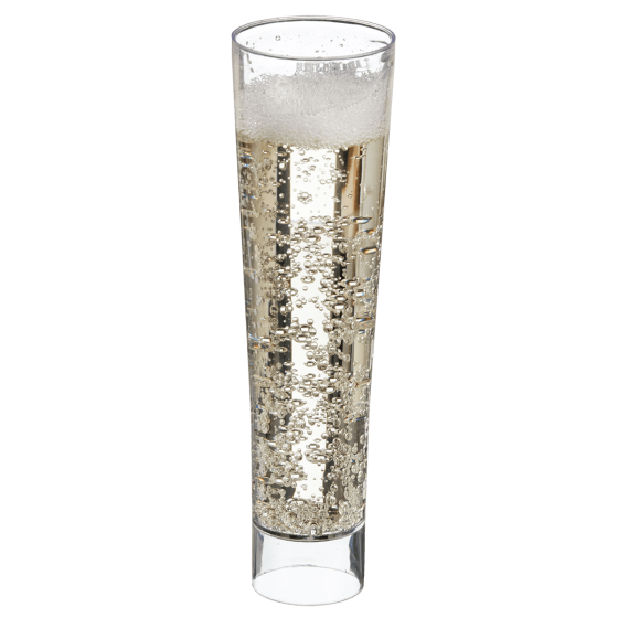 Flûte Odyssée trasparente da 140 ml