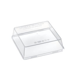 Coperchio in PP per piatto Quartz PP 130x130 mm