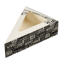 Boîte portion tarte District 155x110x45 mm