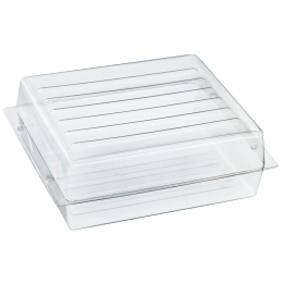 Boîte pour 70 macarons transparente