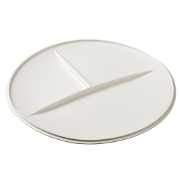 Assiette 3 étoiles PS Ø264 mm pour Coupole Ø260 mm