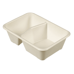 Vaschetta Quantum con 2 scomparti da 445 + 260 ml