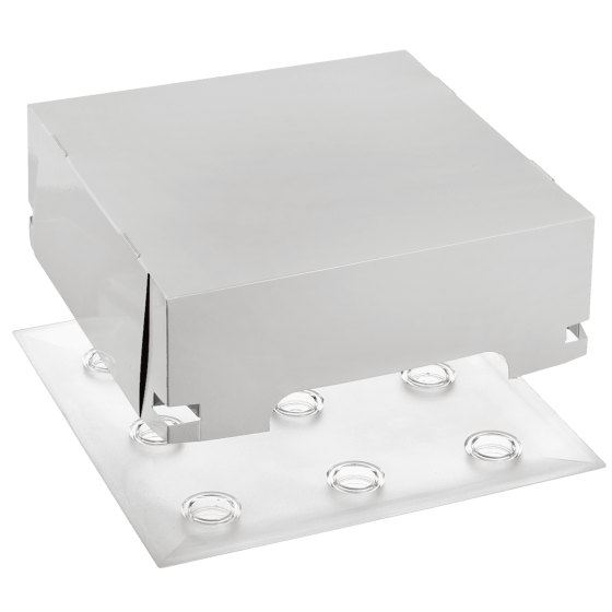 Coperchio di carta piatto per vassoio Odyssée