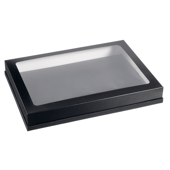 Vassoio Fenix nero opaco laminato 380x275 mm (Atlas 1/1)