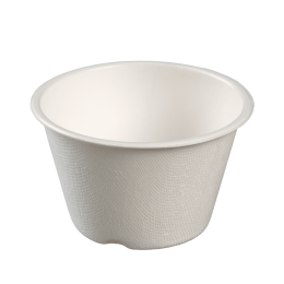 Ciotolina Bodega in polpa di canna laminata da 300 ml