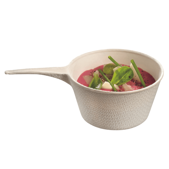 Casserole Eskoffié pulpe de canne avec lamination 50 ml