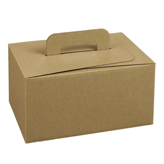 Cesto Plein Air in kraft da 281 x 201 x 140 mm