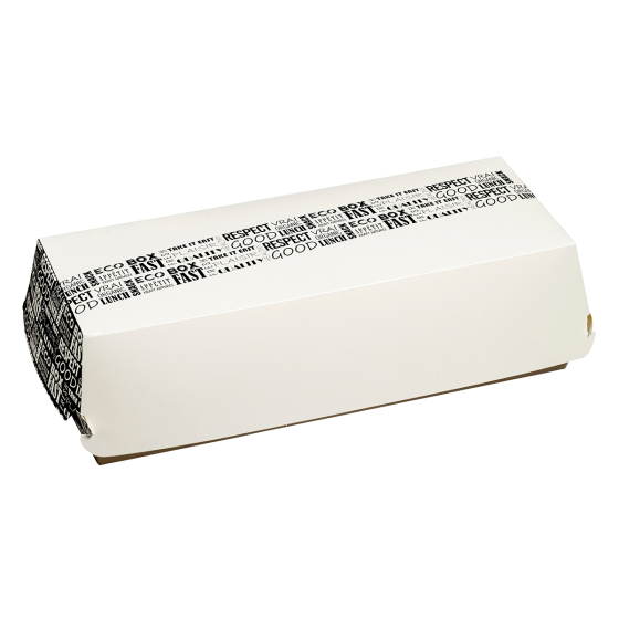 Scatola panini alla piastra District 260x120x70 mm