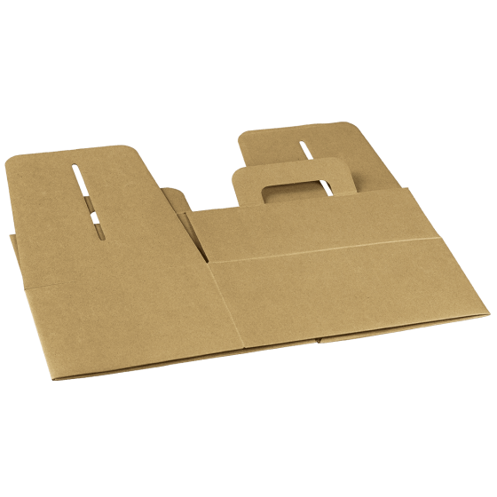 Cesto Plein Air in kraft da 281 x 201 x 140 mm