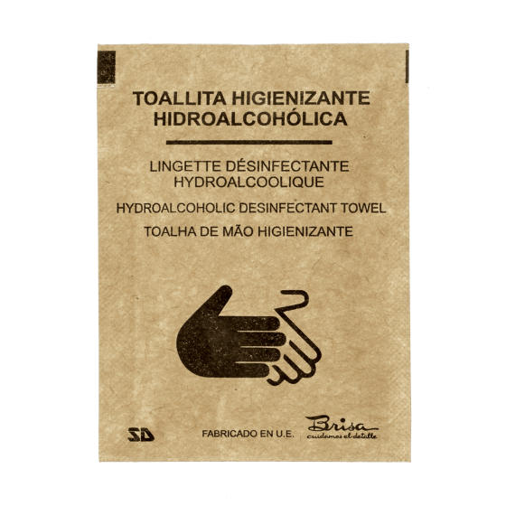 Salvietta disinfettante idroalcolica